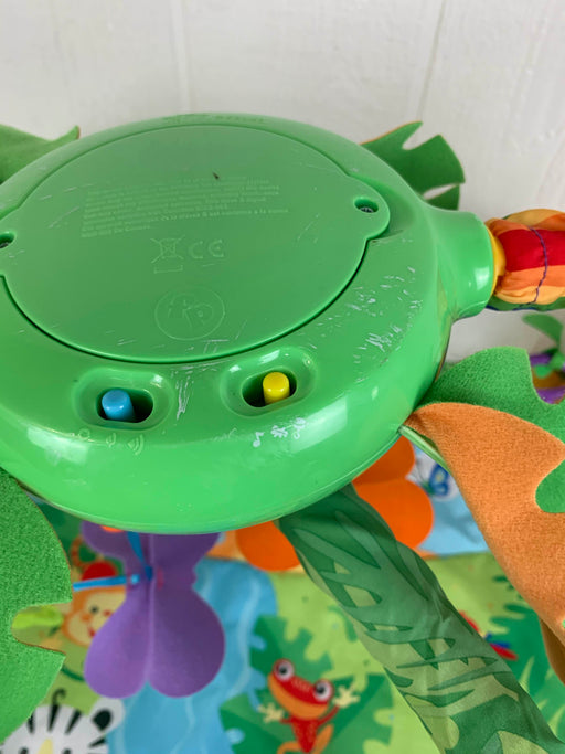 secondhand Fisher Price Rainforest Melodies and Lights Deluxe Gym