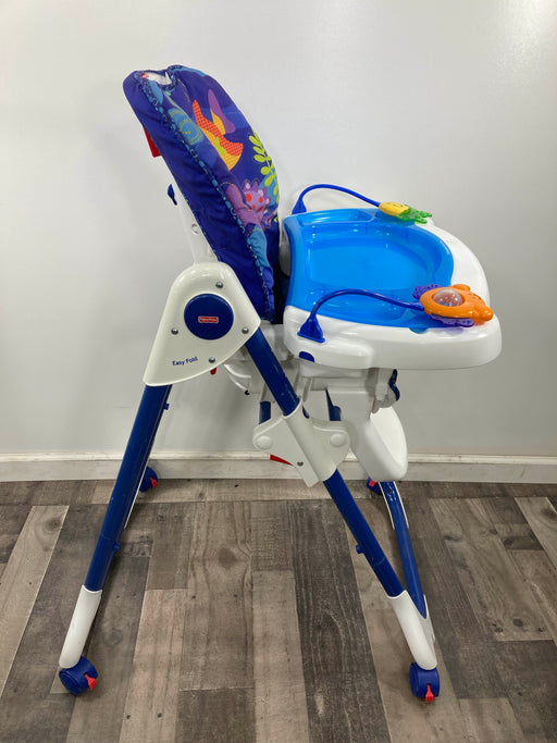 secondhand Fisher Price Healthy Care High Chair, Ocean Wonders