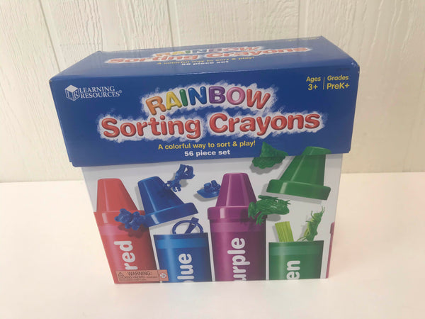 Learning Resources Rainbow Sorting Crayons
