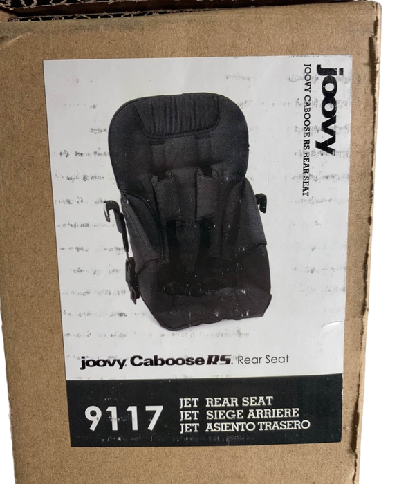 secondhand Joovy Caboose S Rear Seat, Black