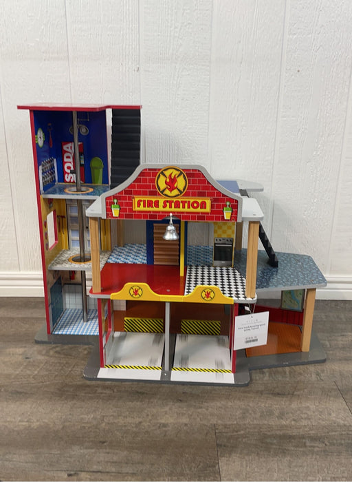 used KidKraft Deluxe Fire Rescue Set