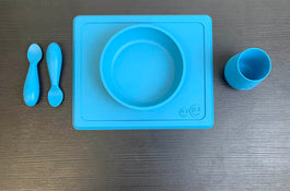Shop ezpz First Foods Set, Blue at GoodBuy Gear