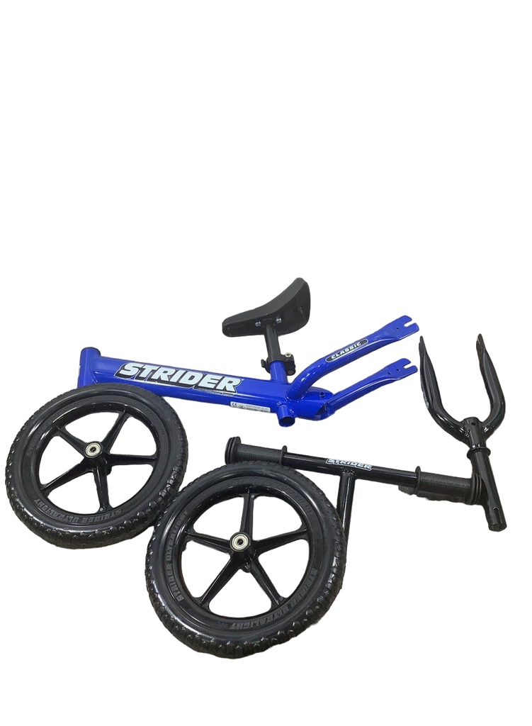 Strider Balance Bike 12" Classic, Blue