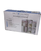 used Delta Children 48-Piece Nursery Storage Set