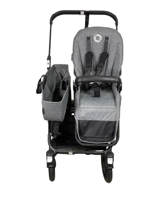 Bugaboo Donkey 5 Stroller Mono, 2021, Grey Melange, Black