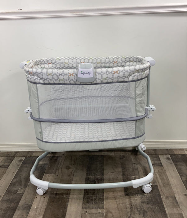 used Ingenuity Dream & Grow Bedside Bassinet, Gently Used Slightly stained