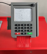 used Melissa & Doug Deluxe One Stop Shop Play Store Set