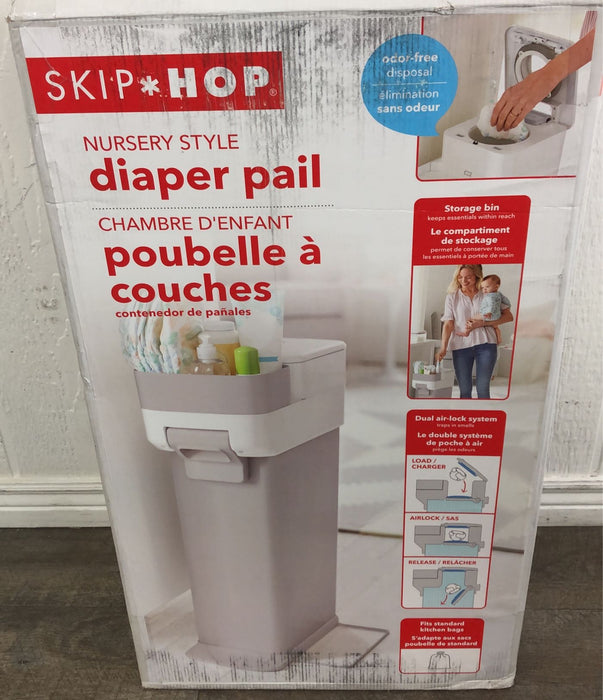 used Skip Hop Nursery Style Diaper Pail