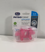 Shop Chicco PhysioForma Pacifiers, 0-6 Months, Pink at GoodBuy Gear