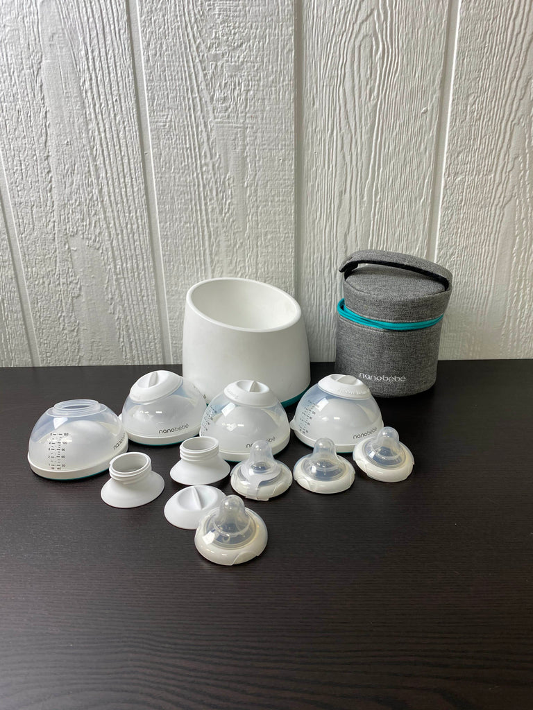BUNDLE Nanobébé Bottles And Supplies