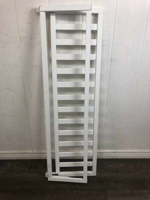 secondhand IKEA Bedhekje Wooden Bed Rail, White