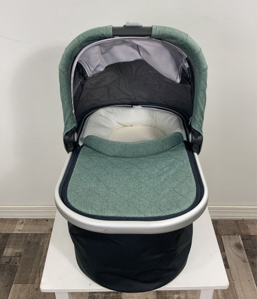 secondhand UPPAbaby Bassinet, Emmett (Green Melange), 2019