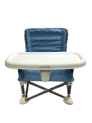 used Summer Infant Pop 'n Sit Portable Booster, Original, Dusty Blue