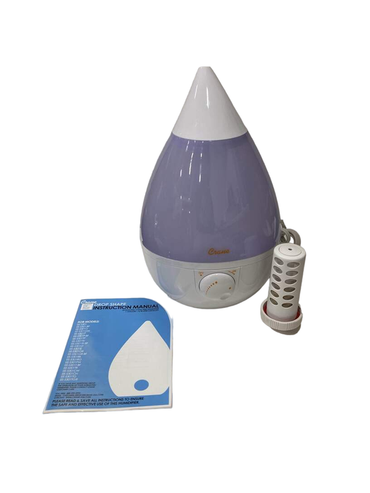 Shop Crane Ultrasonic Cool Mist Humidifier, Grey at GoodBuy Gear