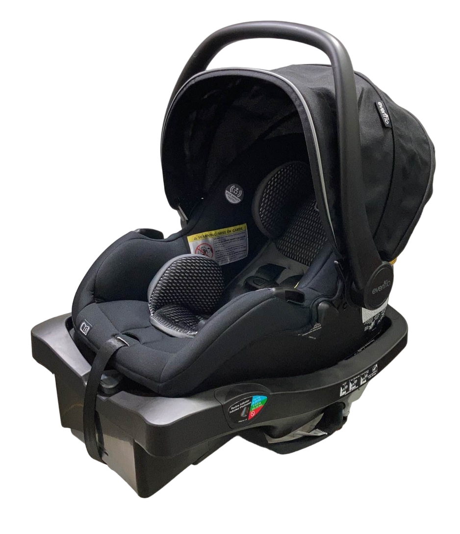 evenflo litemax dlx stroller Evenflo LiteMax DLX Infant Car Seat with SafeZone Load Leg Base, 2023,