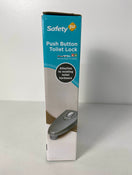 secondhand Safety 1st Push Button Toilet Lock