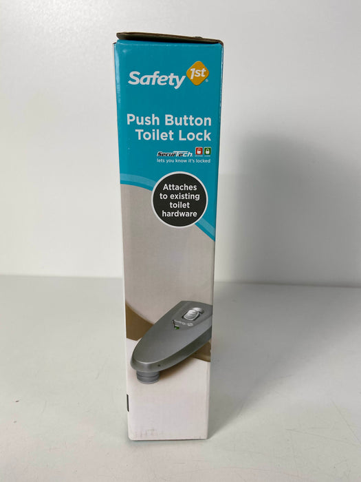 secondhand Safety 1st Push Button Toilet Lock