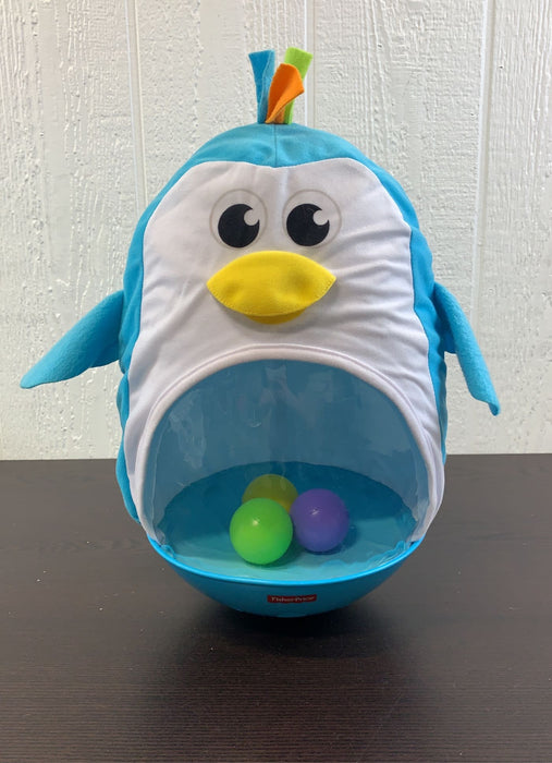 used Fisher Price Brainstorm Bat & Wobble Penguin