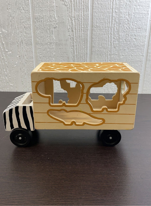used Melissa & Doug Safari Animal Rescue Truck