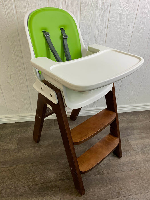 used OXO Tot Sprout High Chair, Green/Walnut