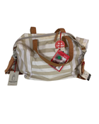 secondhand StorkSak Noa Shoulder Diaper Bag, Stripe Fawn