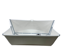 used Stokke Flexi Bath Foldable Baby Bathtub, White, Regular