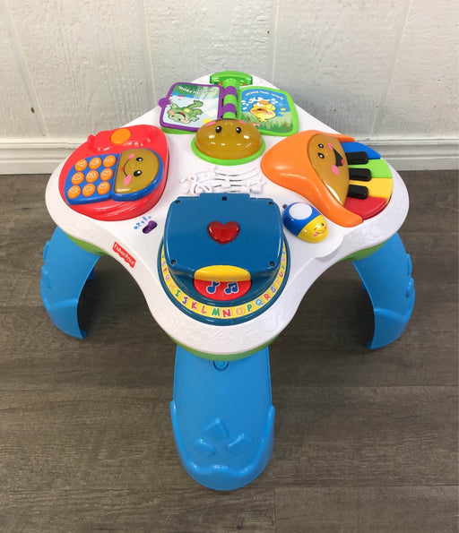 used Fisher Price Laugh & Learn Learning Table, Friends Musical Table 