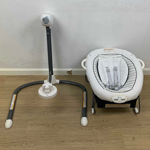 secondhand Graco Duet Sway LX Swing With Portable Bouncer