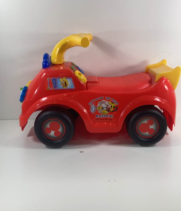 Shop Kiddieland Disney Ride On, Light N' Sound Mickey Activity Fire Engine at GoodBuy Gear