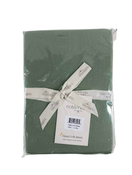 used Natemia Organic Cotton Fitted Crib Sheet, Lily Pad