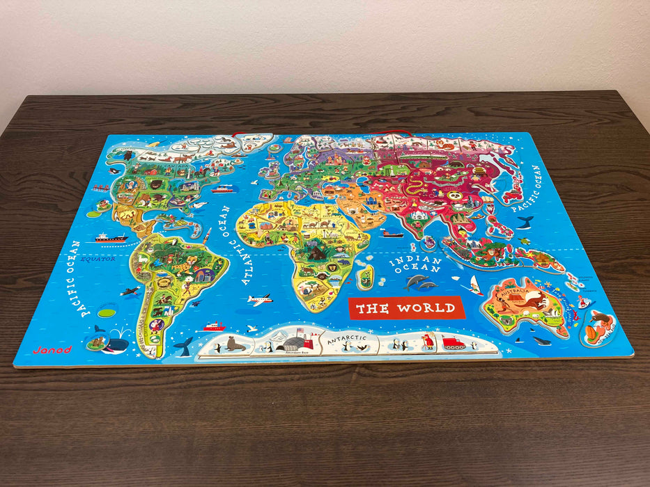 secondhand Janod Magnetic Puzzle