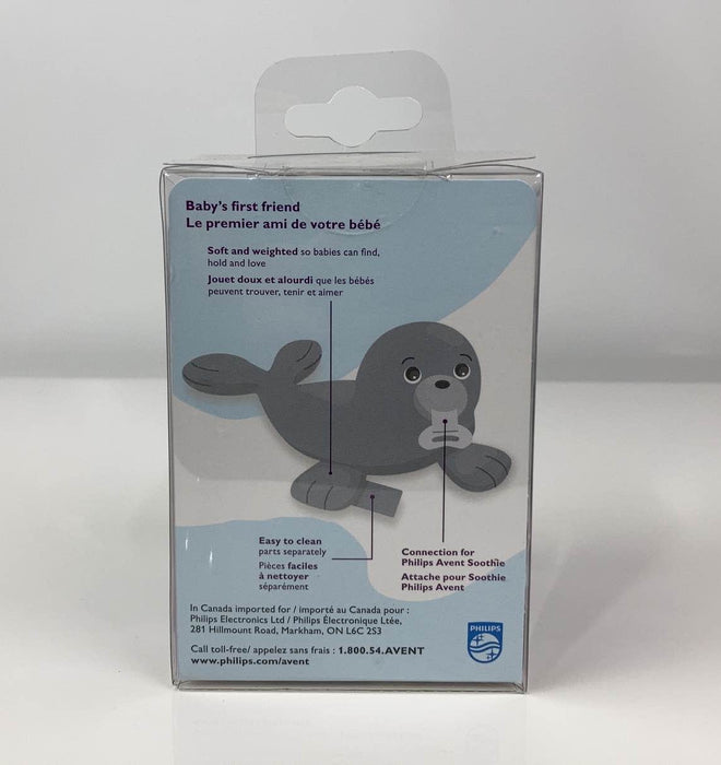 Shop Philips Avent Soothie Snuggle Pacifier Holder, Seal at GoodBuy Gear