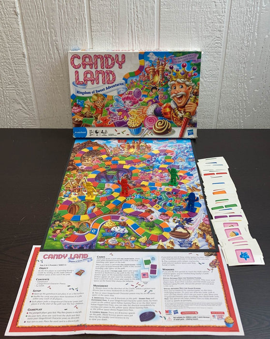 used Hasbro Candy Land