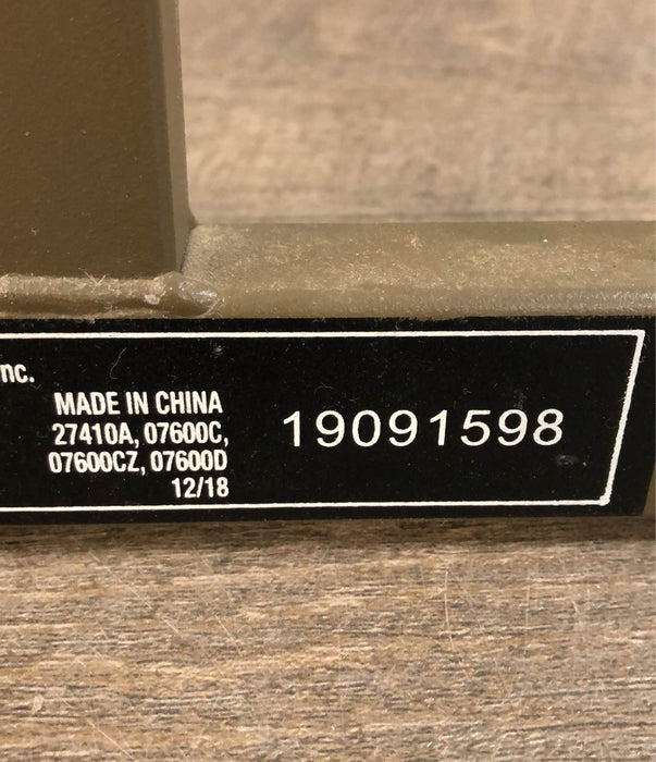 used HomeSafe By Summer Infant Wood and Metal Pressure Mounted Gate