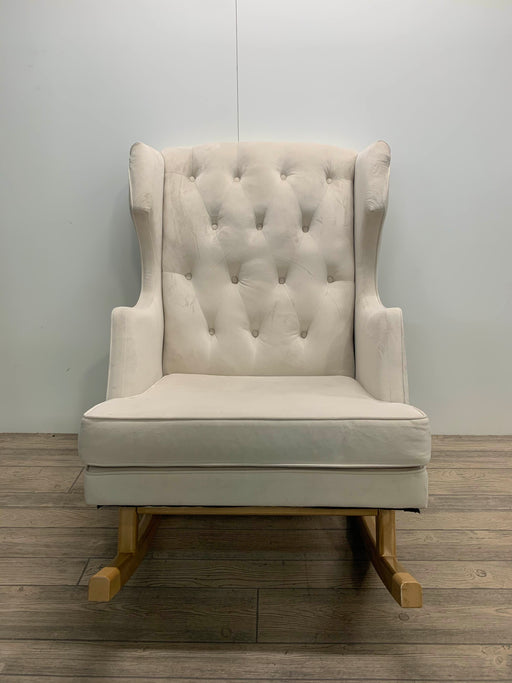 used Pemberly Row Tufted Wingback Rocker