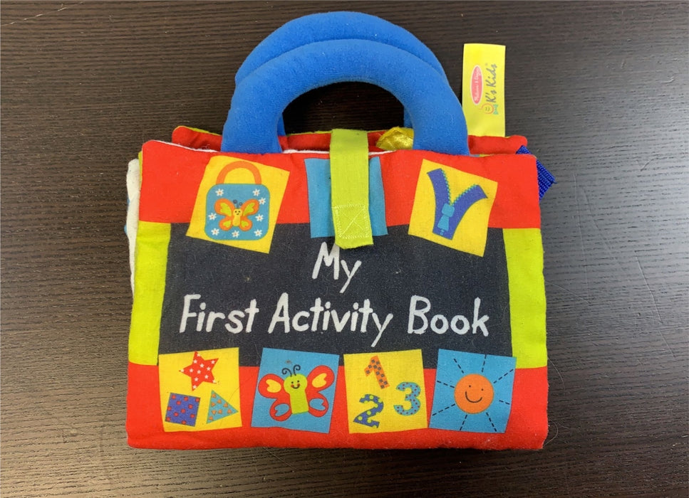 used Melissa & Doug My First Activity Book