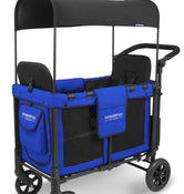 used Wonderfold W2 Original Multifunctional Double Stroller Wagon, Blue, 2022