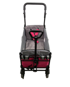 secondhand Wonderfold X2 Push + Pull Double Stroller Wagon, Pretty-n-Pink