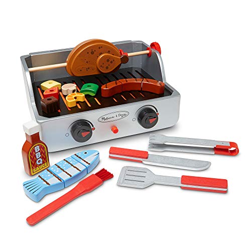 secondhand Melissa & Doug Rotisserie and Grill Barbecue Set