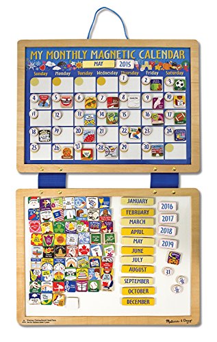 used Melissa & Doug Monthly Magnetic Calendar