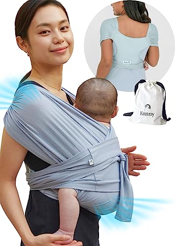 used Konny Baby Carrier Flex, M-4XL, AirMesh, Beige