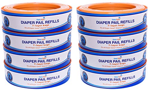 used ChoiceRefills Diaper Genie Diaper Pail Refills, 4 Pack