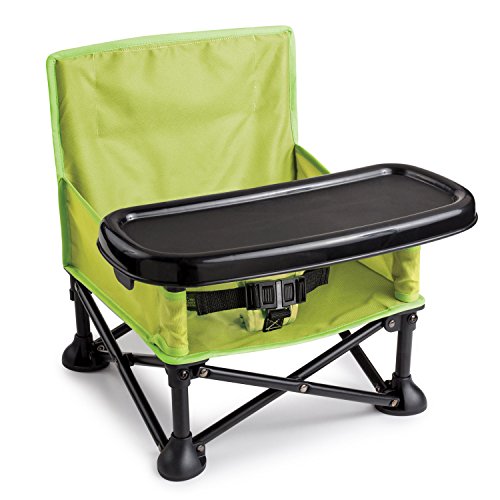used Summer Infant Pop 'n Sit Portable Booster, Green