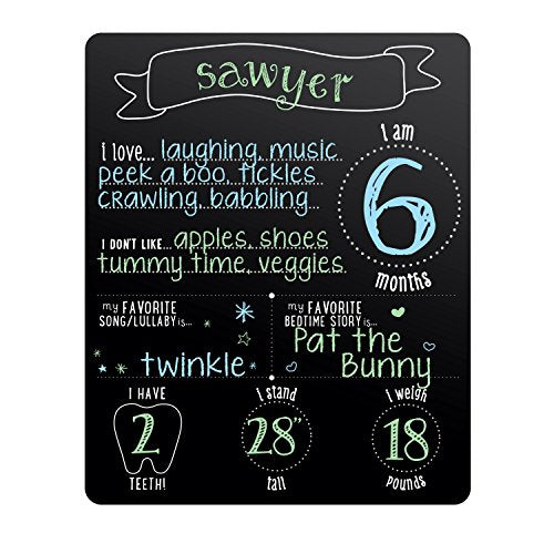 Shop Pearhead All About Baby Chalkboard at GoodBuy Gear