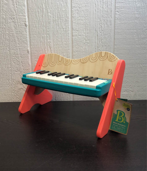 *VIDEO* B. Toys Wooden Toy Piano - Mini Maestro- Piano only; No Music;  WORKS!