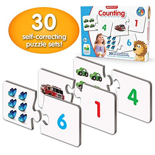 used The Learning Journey Match It! Counting Puzzle Cards
