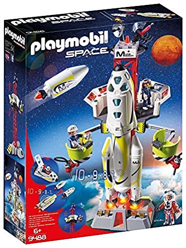 used Playmobil Mission Rocket with Launch Site