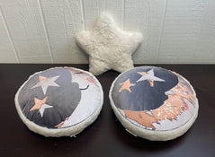 secondhand Pottery Barn Kids Decorative Pillow, Bundle Barn Moon & Stars