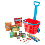 used Melissa & Doug Fill And Roll Grocery Basket Set