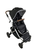 used Mockingbird Single to Double Stroller, 2023, Silver with Penny Leather, Windowpane, Black